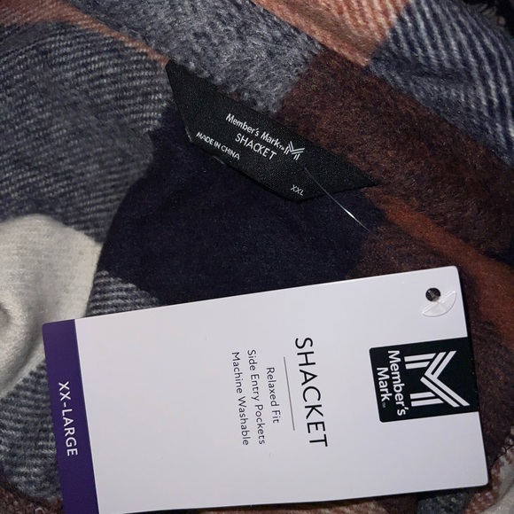 Member's Mark Plaid Shacket - Picture 4 of 4